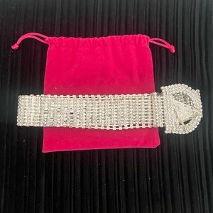Rhinestone belt